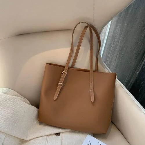 Tote Bag Big Bag Women - Dark brown